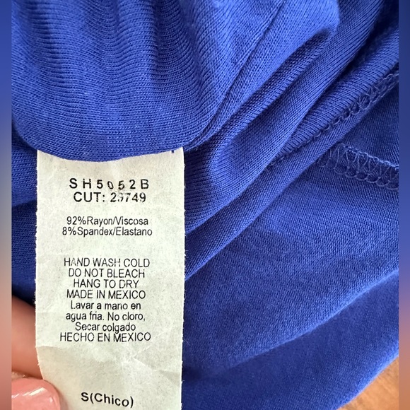 Form Fitting Blue Dress Size S Solid Bodycon Lined Sleeveless Midi Dress - Picture 6 of 6